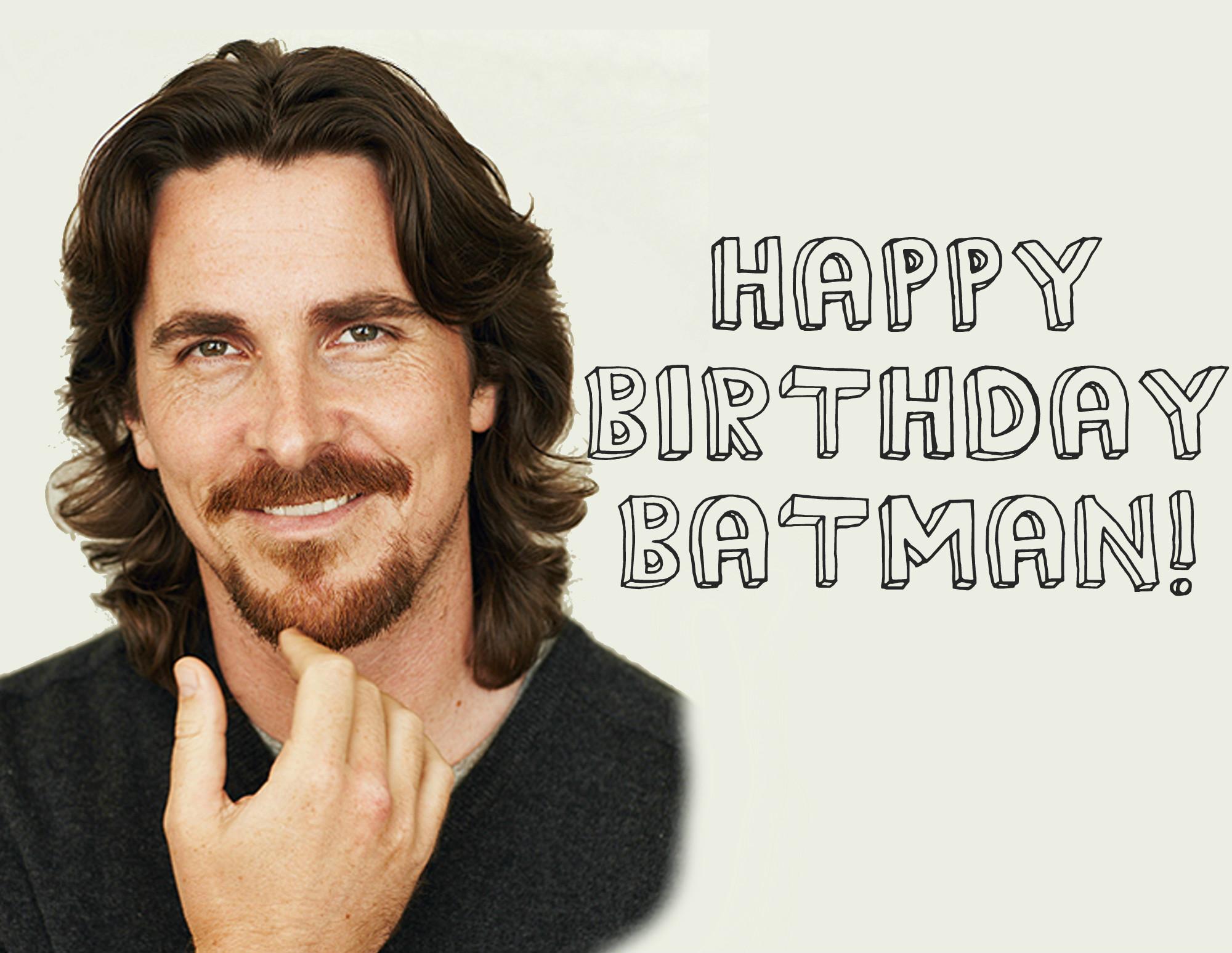 Happy Birthday Christian Bale! 