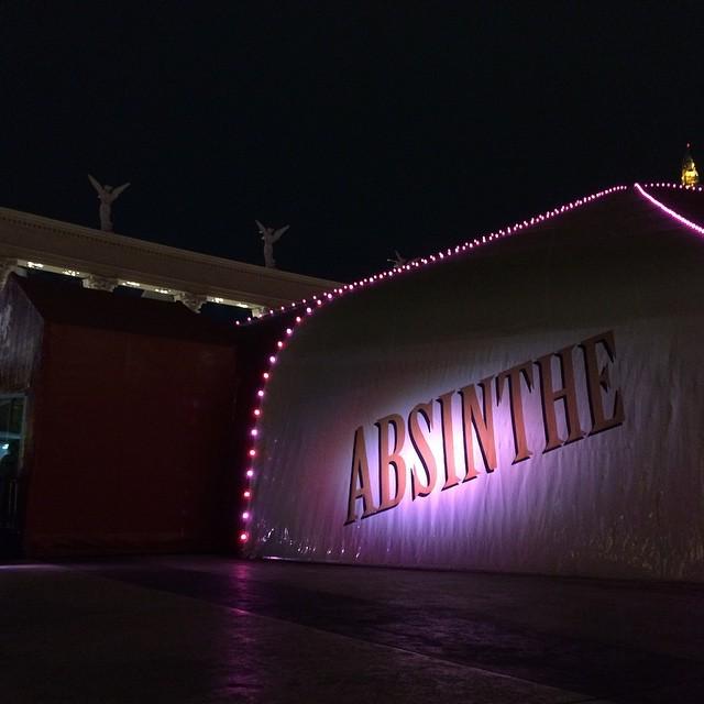 GoAwesomePlaces's tweet photo. It's Absinthe tonight with the best crew ever! #Sinternship FTW @expediaca http://t.co/Kxr7myyVux http://t.co/1eje91yAIV