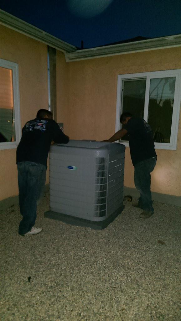 latempcontrol's tweet image. Installing a Carrier Infinity system today. Give us a call for a free system changeout quote.