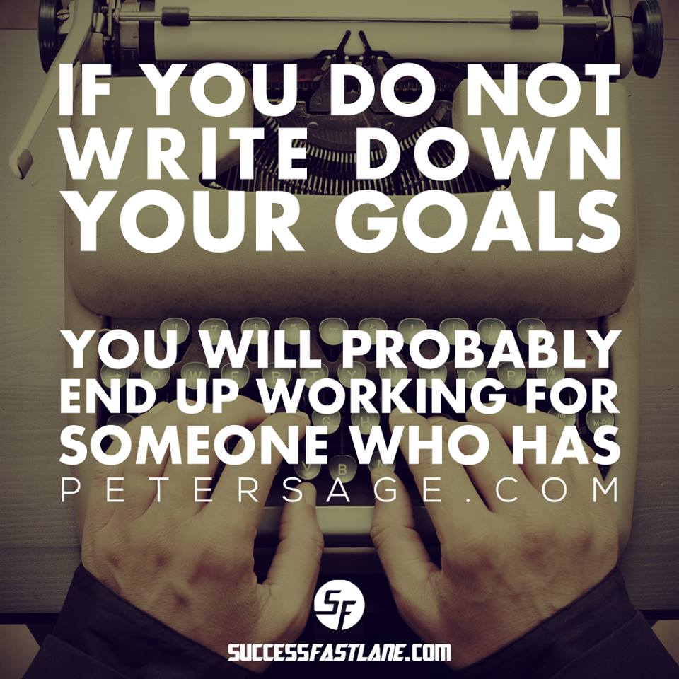 SuccessFastlane's tweet photo. Get Your Goals In Order...@PeterSage007 #LifeGoals #successbreedssuccess #irl #startTODAY #DreamFearlessly #justdoit http://t.co/kZBn5gLVnb