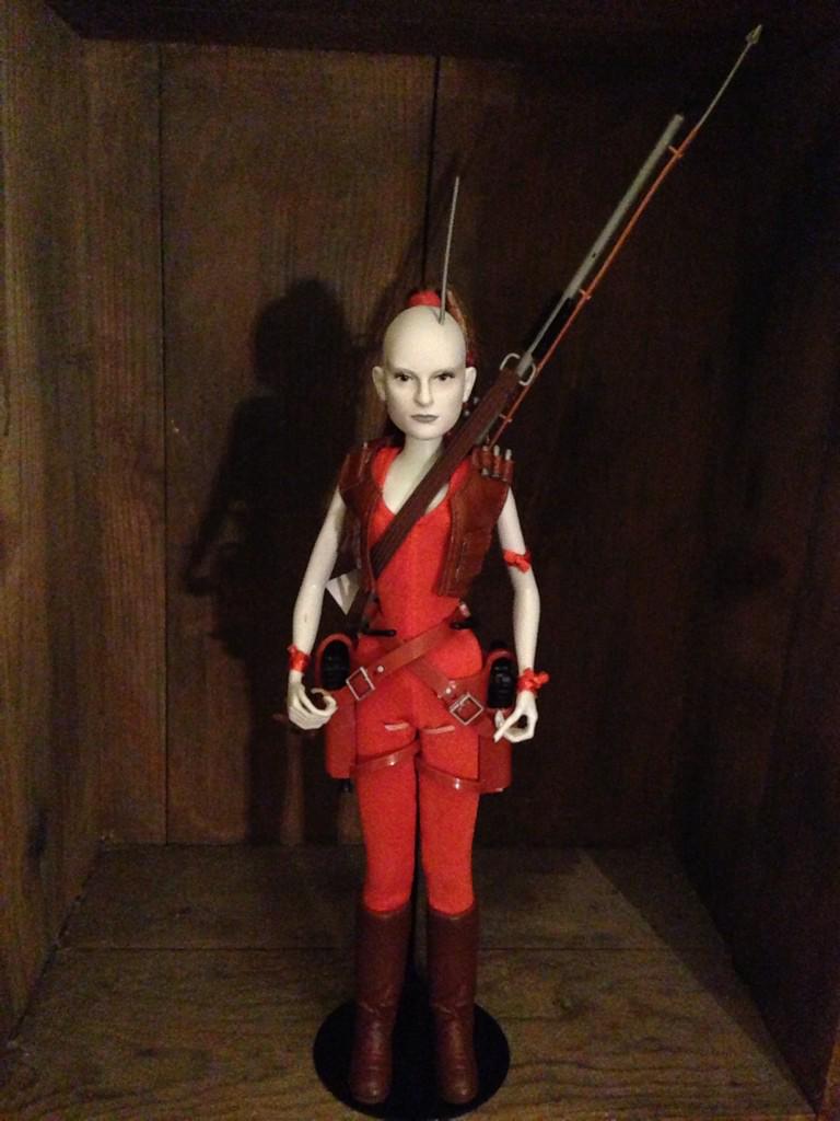 itsPlanty's tweet photo. [ Aurra Sing 12" figure from back in 2000!  ] #TWT #MasterpieceEdition #StarWars #Hasbro @AT_GIJoe @AquaOfficialFan http://t.co/A6ZNIKci4x