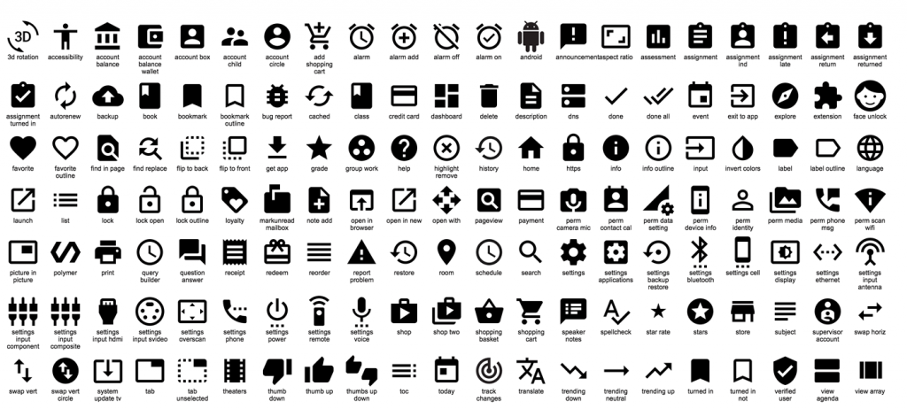 Google Has Released Hundreds of Icons That You Can Use For Free - bit.ly/1tRsMOr