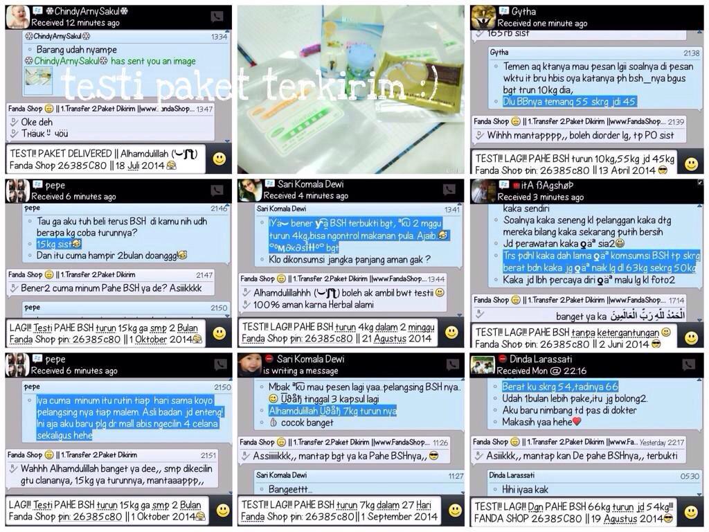 milenialsehat's tweet photo. mau langsing? YUK ORDER PAHE PELANGSING BSH, 165rb/pkt turunkan BB 5-20kg/bln @_FandaShop_ Pin:26385C80 http://t.co/FdF57afhrE