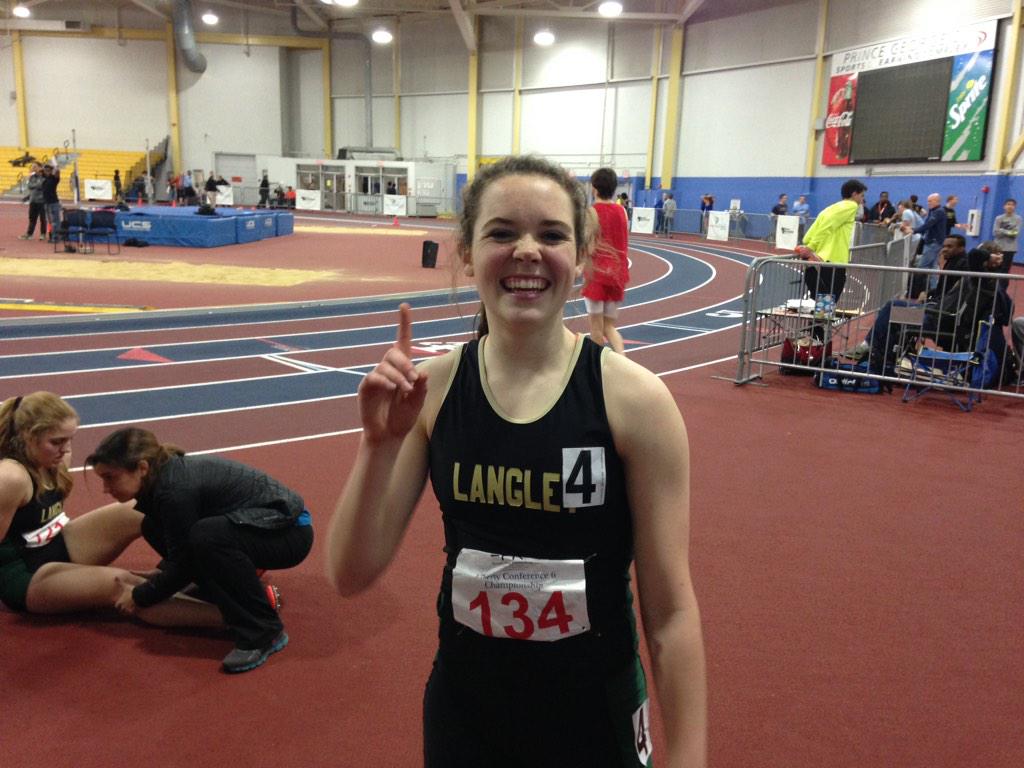Congrats Michaela Purdy conference champ 500 meters <a href="/LHS_TF/">Langley Track</a>