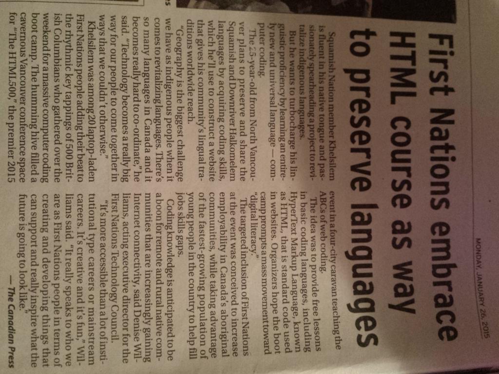 watchesthestars's tweet image. Great work @Khelsilem  #language #revitalization #languagepride #fnleadersunder30 #yougok