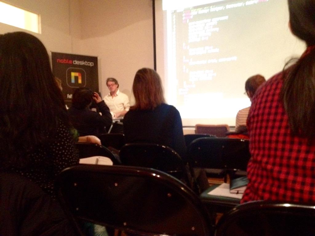 vdesign3000's tweet image. Well put seminar. #nyc #nobledesktop @nobledesktop