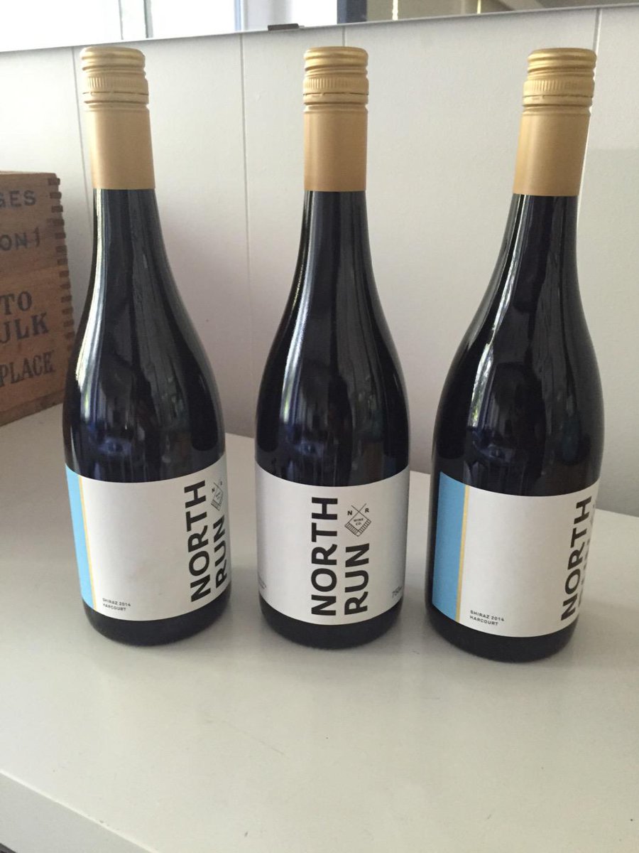 Very happy to have our first North Run Shiraz from Bendigo in bottle #Smallstepsbackhome