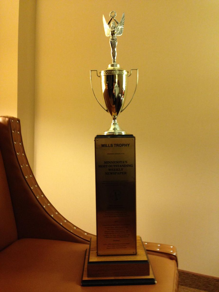 Jackson County Pilot named best weekly newspaper in state of Minnesota.