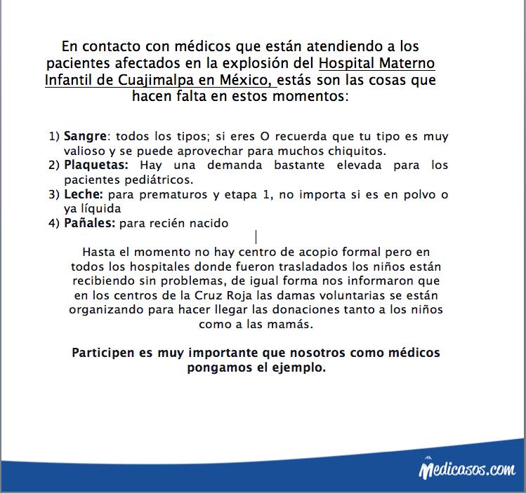 MediCasos's tweet photo. #HospitalMaternoInfantil 
Ayuden a los médicos para que ayuden a los pequeños http://t.co/x3MIXfACrE