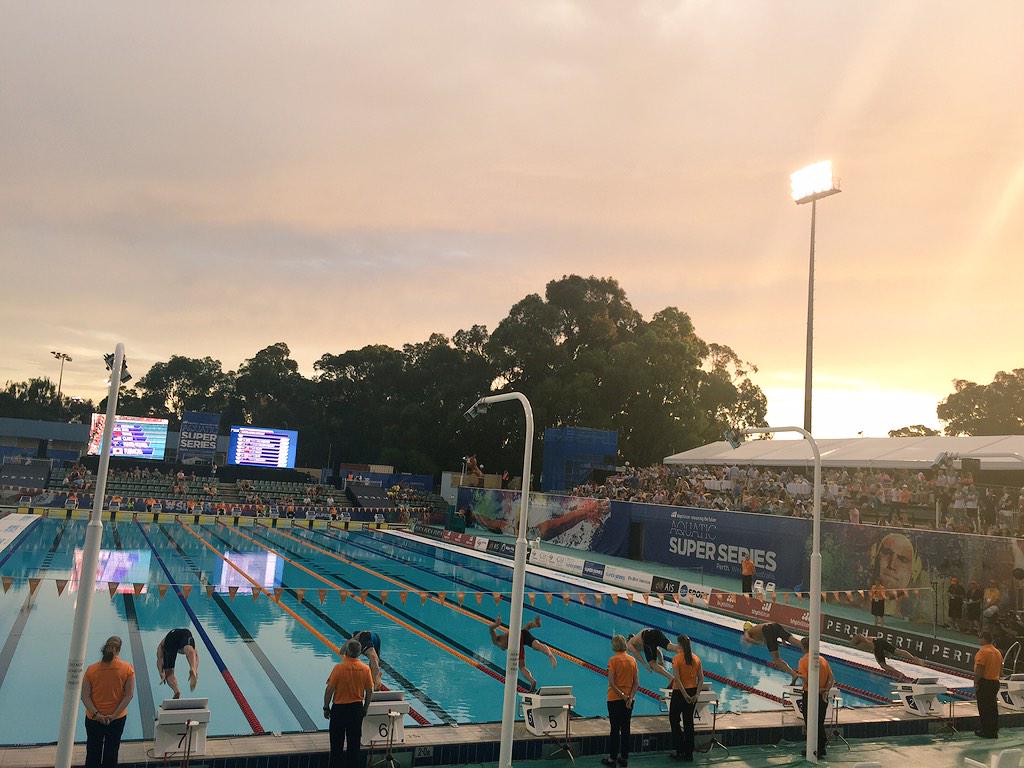 nerdherdwa's tweet image. #SuperSeriousFun #AquaticSuperSeries #400IM #goAussies