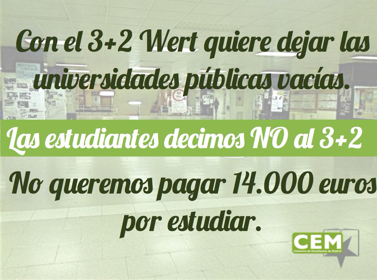 AEMUAM's tweet photo. No quiero vender un riñón para tener que estudiar #Noal3más2 #DeudayPrecariedad #MatanLaPública http://t.co/nrWlwFIdgs