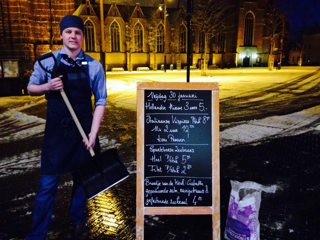 Het is hier alweer sneeuwvrij hoor😃