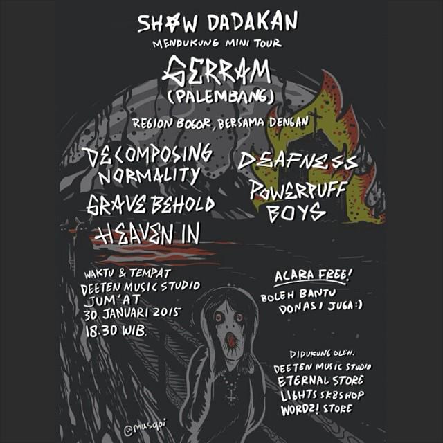 Hari ini di Deeten Studio (depan Eternal Store) Jl. Dadali No.10 Bogor