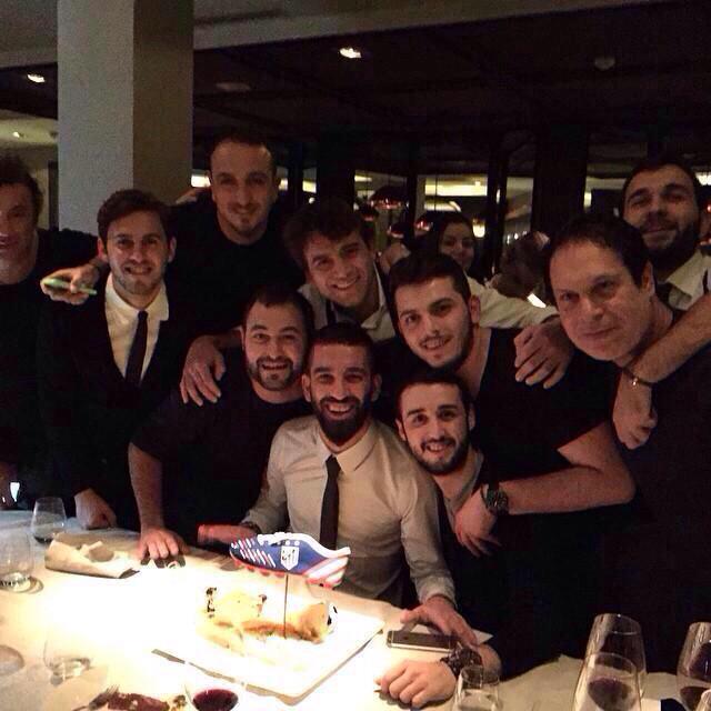 \"Happy Birthday to Arda Turan. He\s 28 today. Here\s the cake he had to celebrate with 