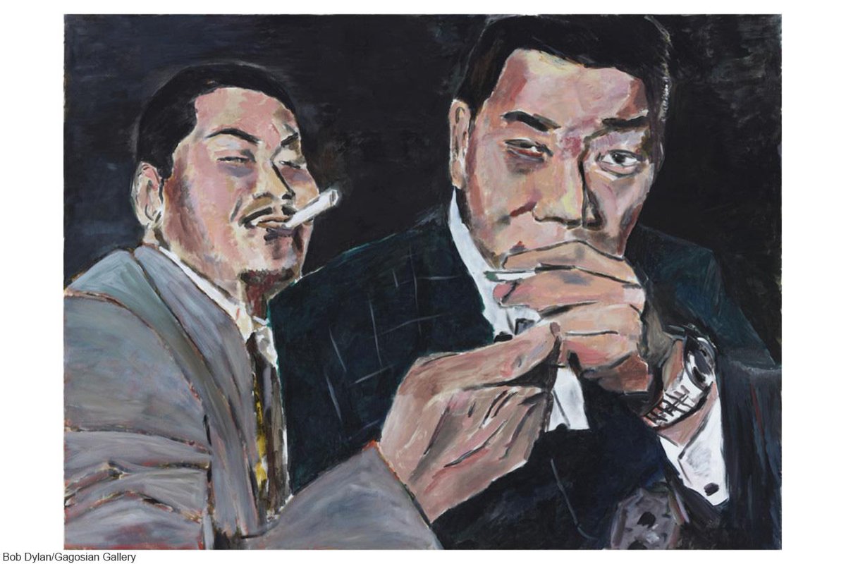 篠崎真紀 Twitterissa うまいなー 日本のヤクザみたい Rt Wsjjapan スライドショー ロックスターが描いた絵画 Http T Co Amyxiohs07 有名なミュージシャンが芸術家 として注目を浴びている 画像はボブ ディランの作品 Http T Co V3hzfs9ovx