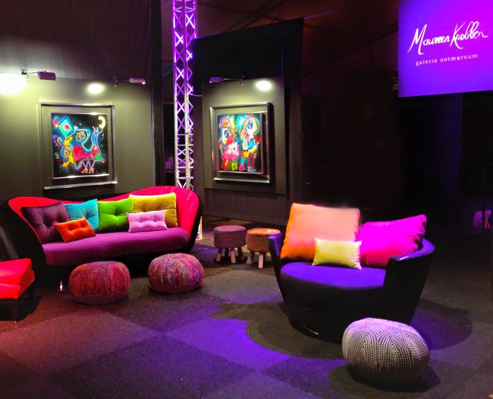 De laatste loodjes voor 't event winterryck.nl. Super mooi met onze nieuwe kunst en prachtige meubelen!