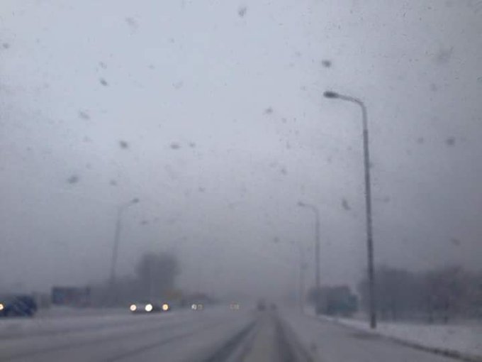 We do our camming at a friend's place and she got sick :( Not a surprise when it looks like this outside