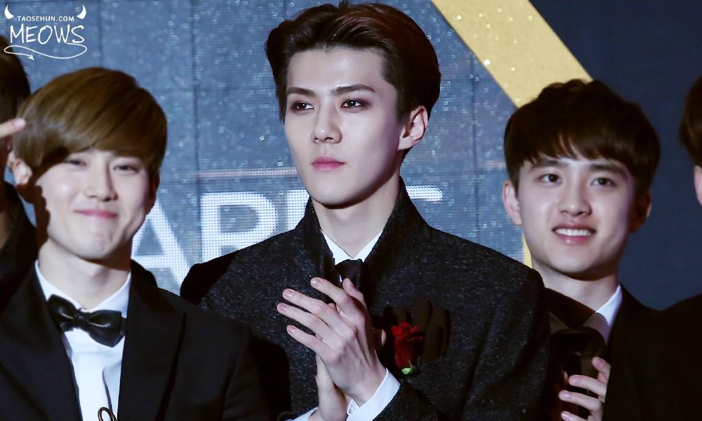 Meows2Meows's tweet photo. 150122 서울가요대상 #SEHUN part2 http://t.co/CRUZjkdc0K