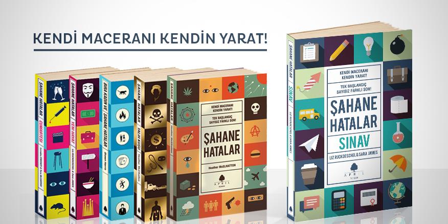 Bu tweeti RT'leyen 5 okurumuza Şahane Hatalar Sınav kitabını hediye ediyoruz :) #sahanehatalar