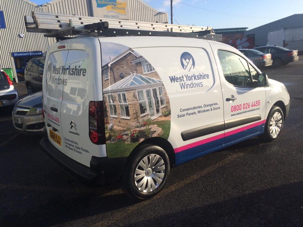AndrewGlover1's tweet photo. The new @WYWindows surveyors vans are looking good. Thank @SBWakefield #Wakefield http://t.co/LIAqMc1kuV