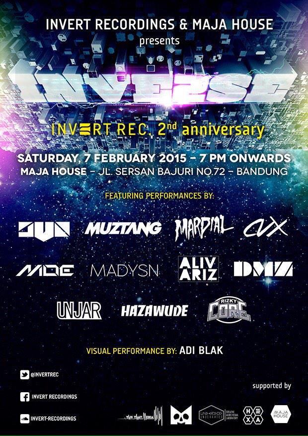 Ok here are our line-ups for next week's INVE2SE Party!! HUGE innit!!! POW!! #INVE2SE