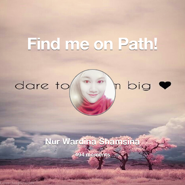 nwdshna's tweet photo. I've shared 494 memories with my friends on #Path - see them now at http://t.co/5uQAgr1RBw! #thepersonalnetwork http://t.co/OG7RZgAsrI