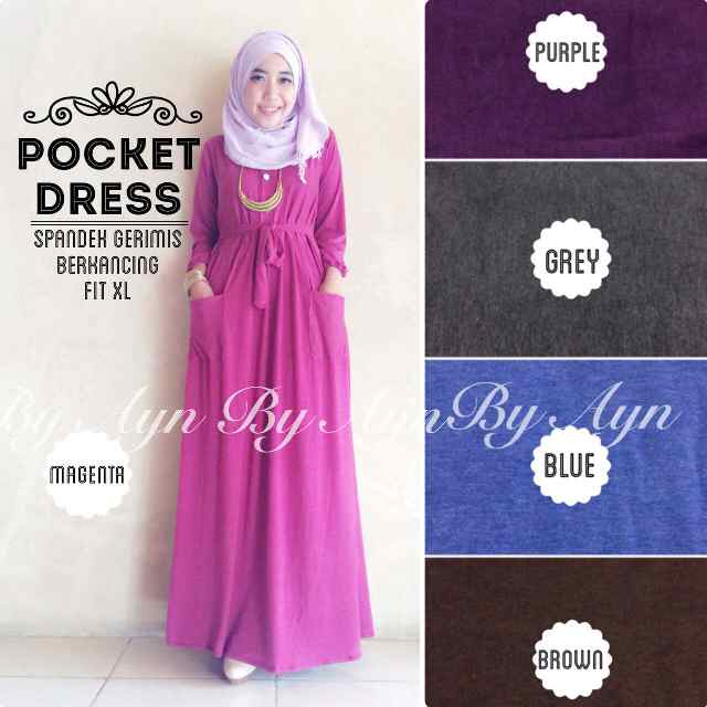 syazhaco's tweet photo. Pocket Dress • 100rb • Bahan Spandek Gerimis • All size fit XL (berkancing) http://t.co/T2FsrRBexM