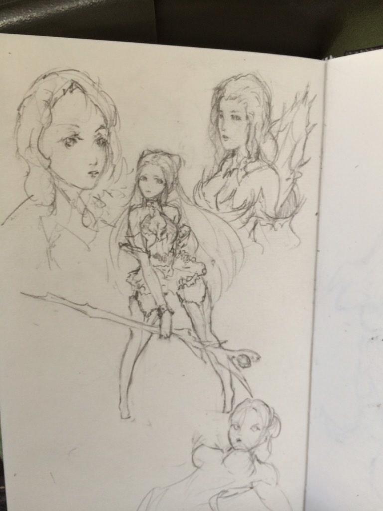 Last day if sketch! Back to work! 