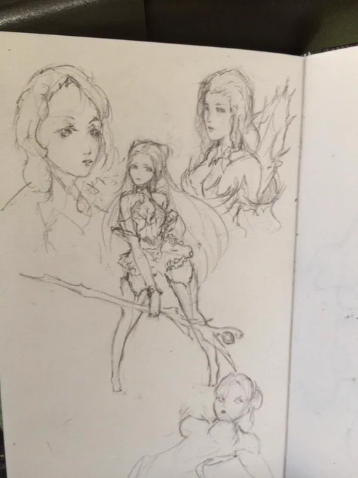 Last day if sketch! Back to work! 