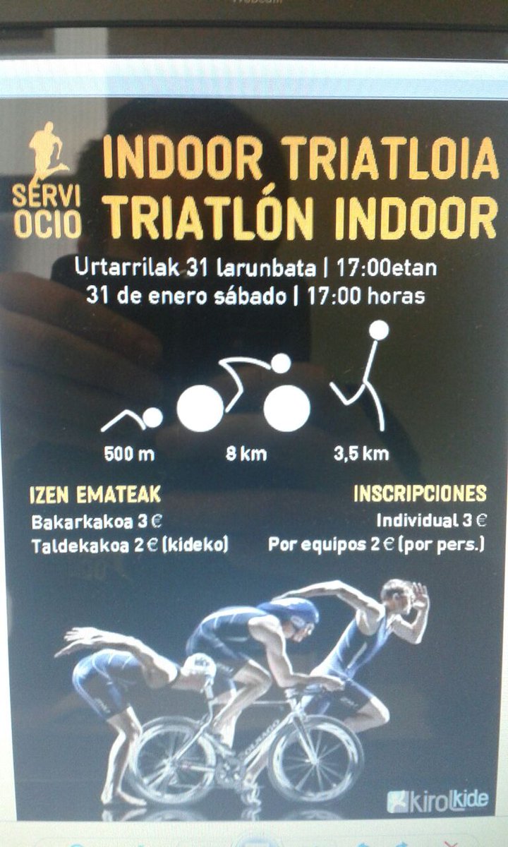 Bihar, Biosnar HTK-k partaidetza ugaria izango du Errenteriko Triatloi Indoor-ean!
Mañana,Triatlon Indoor en Renteria