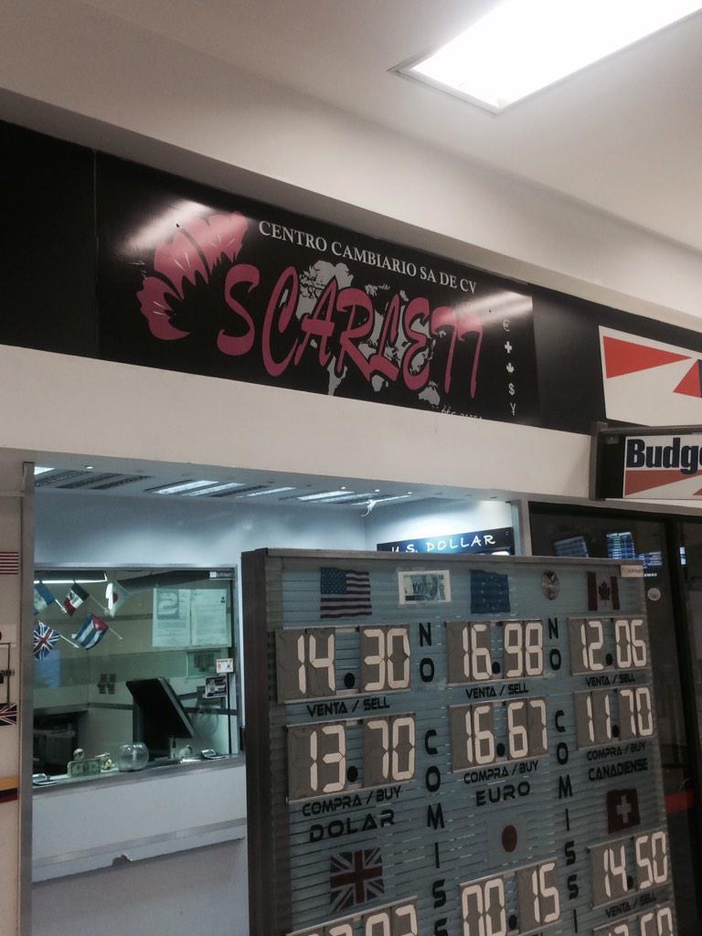 engelfonseca's tweet image. Vuelvo a #Confesar que detesto los logos feos. Este es de un centro cambiario y parece estética jaja