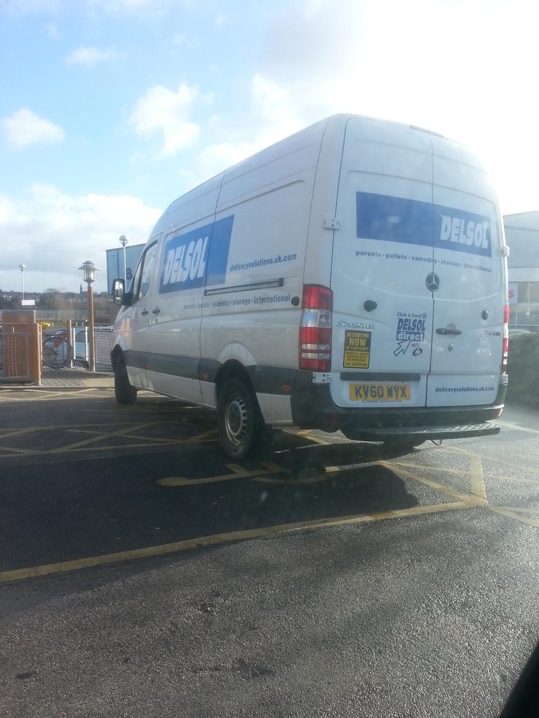 aohelpdesk's tweet photo. @YPLAC What an absolute cunt. Not jus 1 disabled parking space but all off them. Faggot #deliverysolutions http://t.co/8e1OzuF6ot