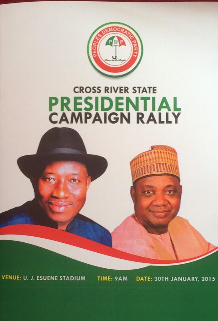 0xArbit's tweet photo. #ThisisCalabar. A big carnival here...Everybody wants Goodluck!#CrossRiverforJonathan. http://t.co/58fP7jMpss