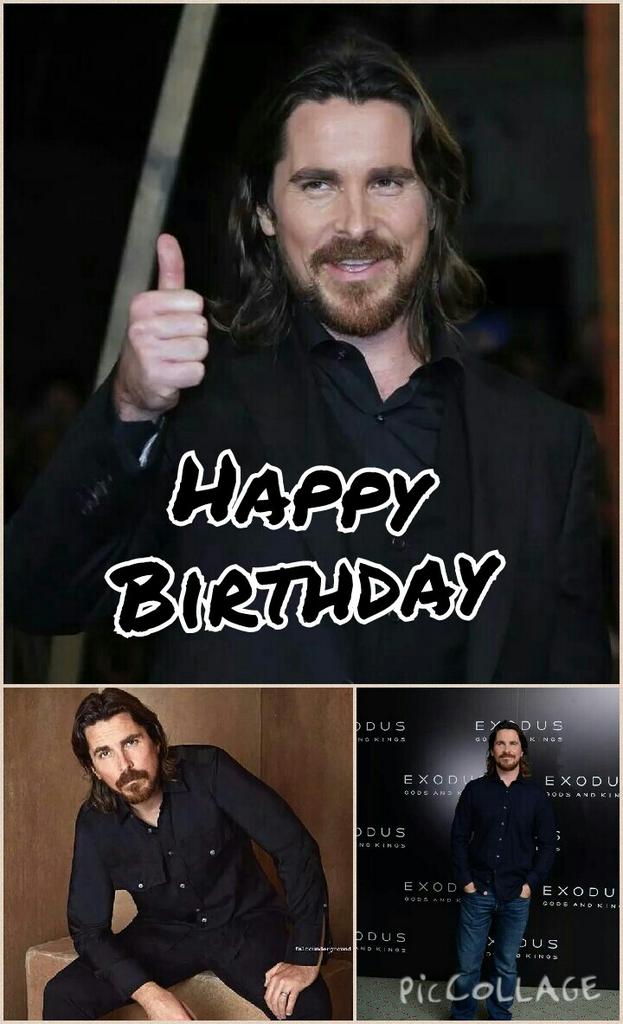 Happy friday baleheads!!! Happy Birthday Christian Bale!!!!  