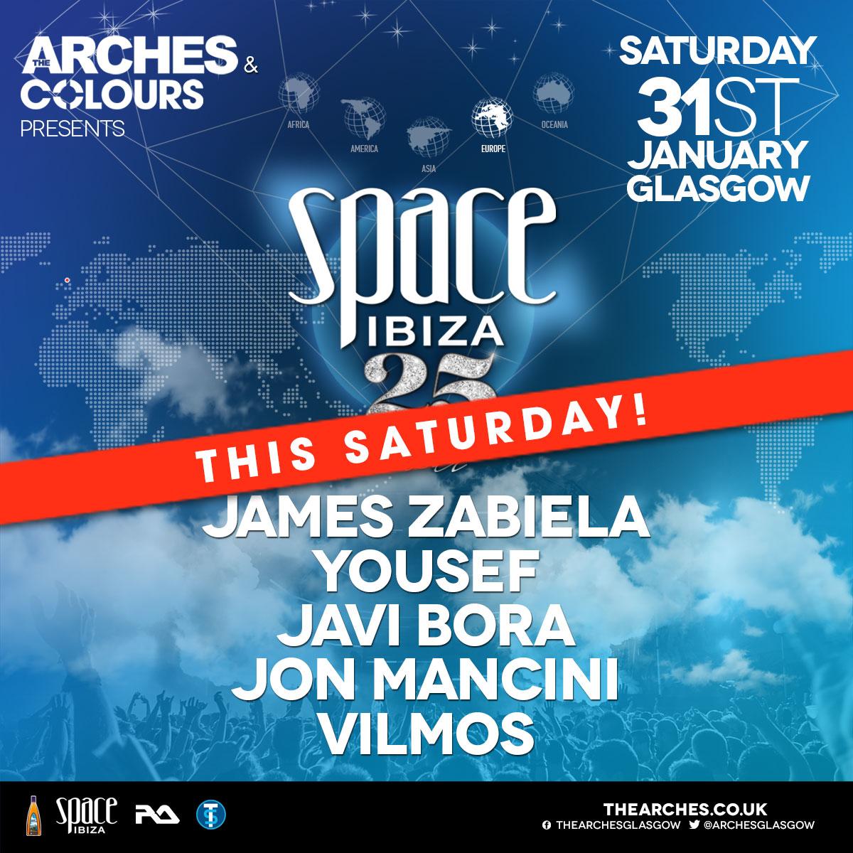 ArchesGlasgow's tweet photo. #Competition time: Win a FREE ticket to our @SpaceIbiza party tomorrow! RT this and we'll pick two winners by 5.30pm http://t.co/WGuXabZ5W2