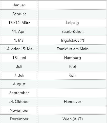 Illuminatus23's tweet photo. Meet the #Bartoschek - save the dates! http://t.co/QmV3ivMS3B