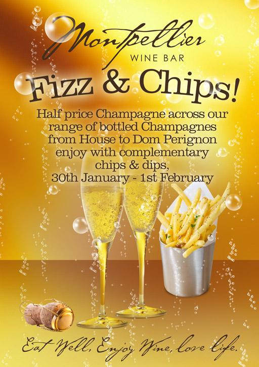 Dry January is nearly over Peeps!  Come in and enjoy half price Champagne all weekend!