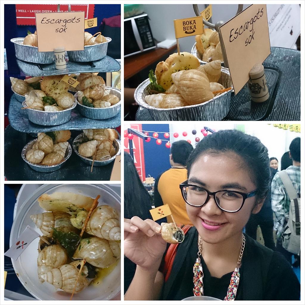 Rimamore's tweet photo. Escargots by Boka Buka @JktCulPass #JCP3 #Jktculpass #jakartaculinarypassport  #foodbazaar #Jakarta #Indonesia http://t.co/fvyJ99GKh5