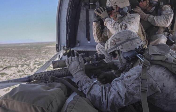 MilitaryHQ's tweet photo. What does a sniper feel when he shoots a terrorist? Recoil. http://t.co/P7N3oqPYx5