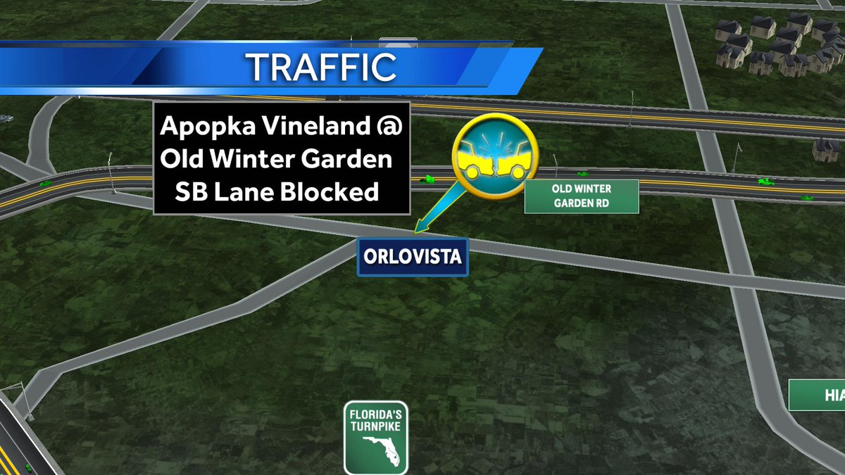 Apopka Vineland Apopka Vineland Rd at Old Winter Garden Rd Accident