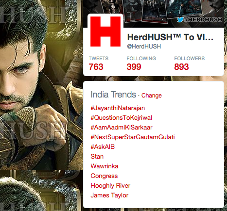 HerdHUSH's tweet photo. #GGians

WE R ON TREND LIST GUYS

#NextSuperStarGautamGulati 

KEEP FIRING

@TheGautamGulati @RealVinduSingh http://t.co/8RKZChO597
