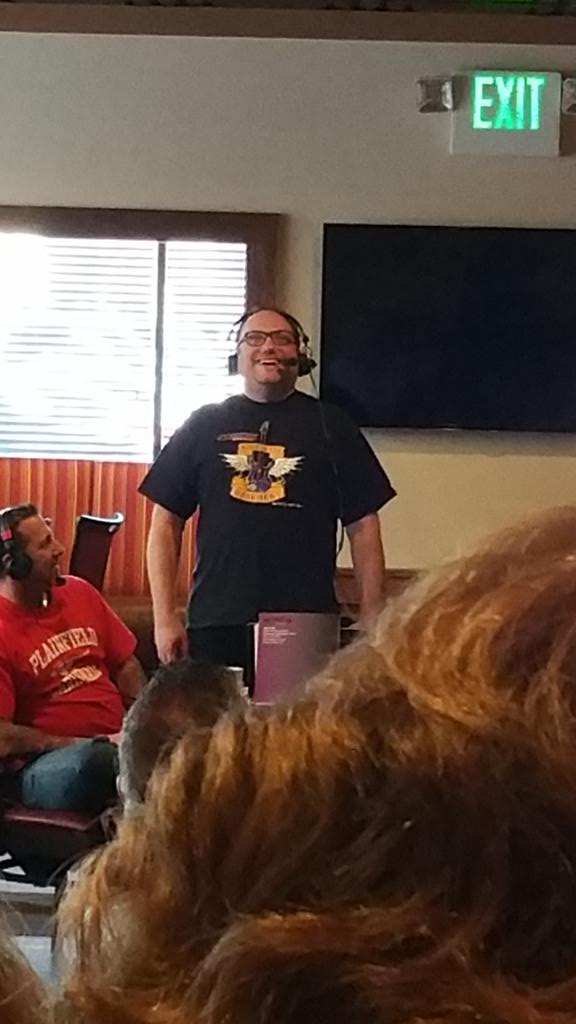 Jason Kuhn (@jaykuhn82) on Twitter photo Creepy smile on Josh's face while doing sign off. #baconandbeer #jss98rock <a href="/KoopersJaX/">Kooper's JaX</a> Creepy smile on Josh's face while doing sign off. #baconandbeer #jss98rock <a href="/KoopersJaX/">Kooper's JaX</a>