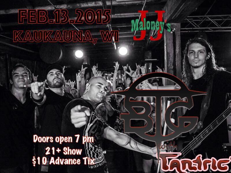 fnkhousermusic's tweet photo. NEW SHOW ANNOUNCEMENT: Fri. 2/13 Kaukauna, WI at @JJMaloneys with @TantricRockBand sponsored by @razor947 #tour #B2G http://t.co/BmD5iA0Irj