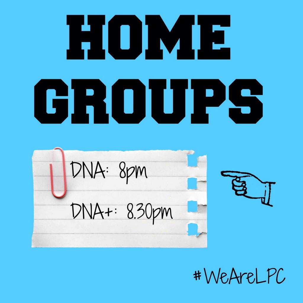 lpcyouth's tweet photo. TONIGHT...Home Groups!
DNA 8pm @James &amp; Alison's
DNA+ 8:30 @ Alan &amp; Gillian's
Lifts from LPC at 7:45 &amp; 8:15
#WeAreLPC http://t.co/wXX1m64Fqe