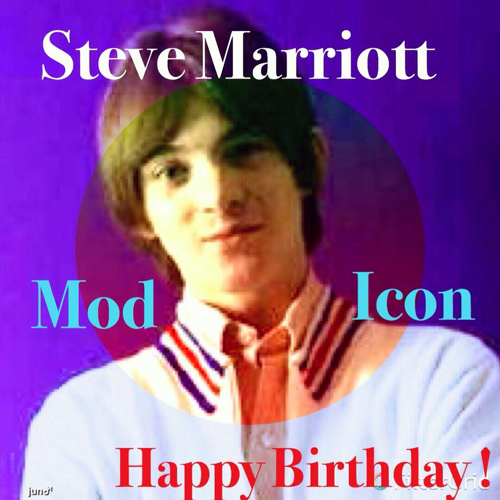 Mod Icon 

Steve Marriott 

( V & G of Small Faces, Humble Pie )

Happy Birthday !!!

30 Jan 1947 