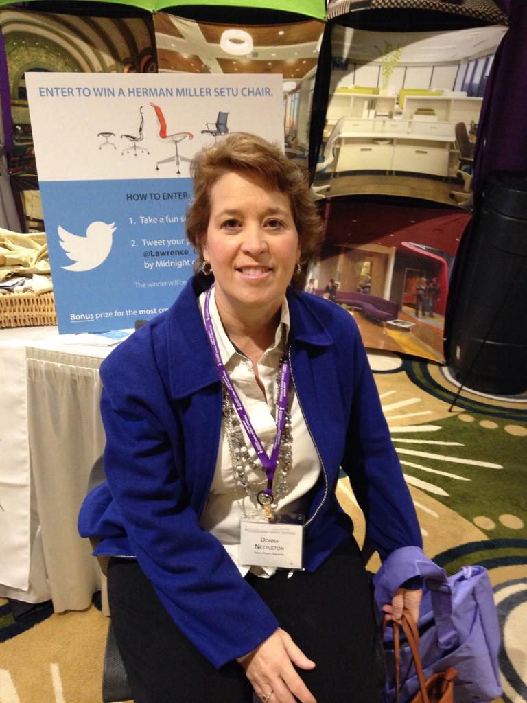 dlnettle's tweet photo. Trying to win a chair @Lawrence_Group #STLWomen http://t.co/b0eb4P6vAH
