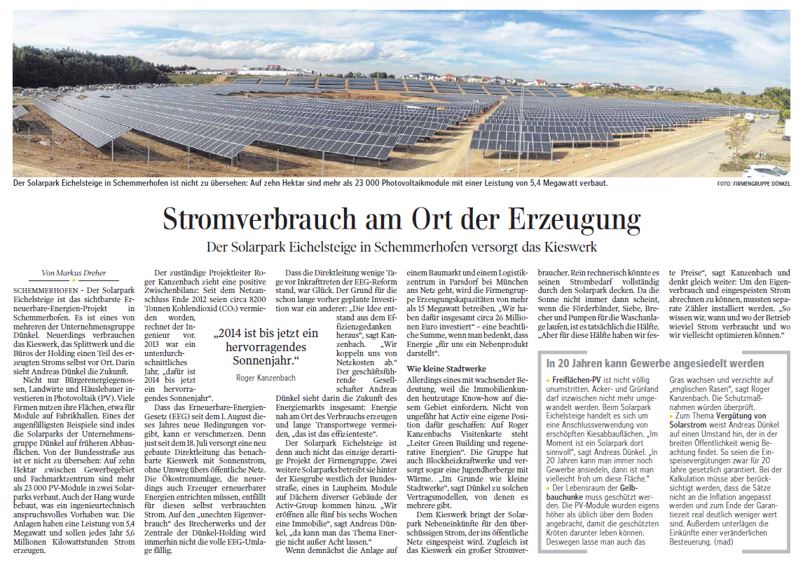 RogerKanzenbach's tweet photo. #Energiewende Eigenstromverbrauch http://t.co/yi5an5c5uK