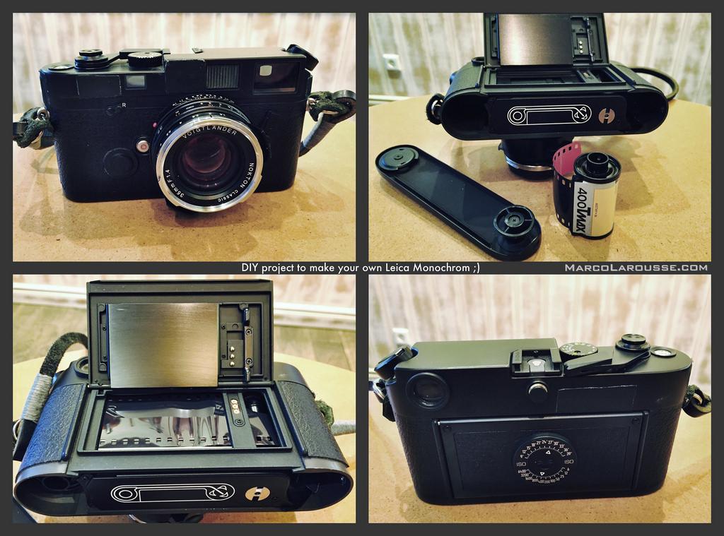 Here is a visual DIY guide of how to make your own Leica Monochrom ;)
Happy weekend! #believeinfilm #Leica