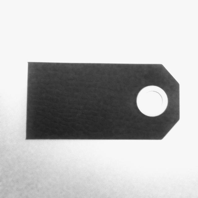 Nieuw: mooie zwarte labels! 20 stuks voor 2 euro. ow.ly/Ida9p