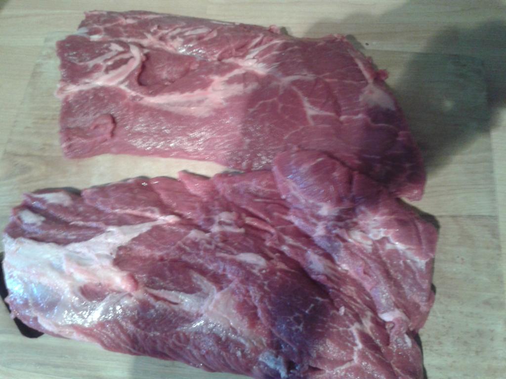 thevinarchist's tweet photo. Flat iron steak. Meet my sous vide. And my other friend Mr. Lirac from the rhone. Friday night. Win. http://t.co/nTMQ785po0